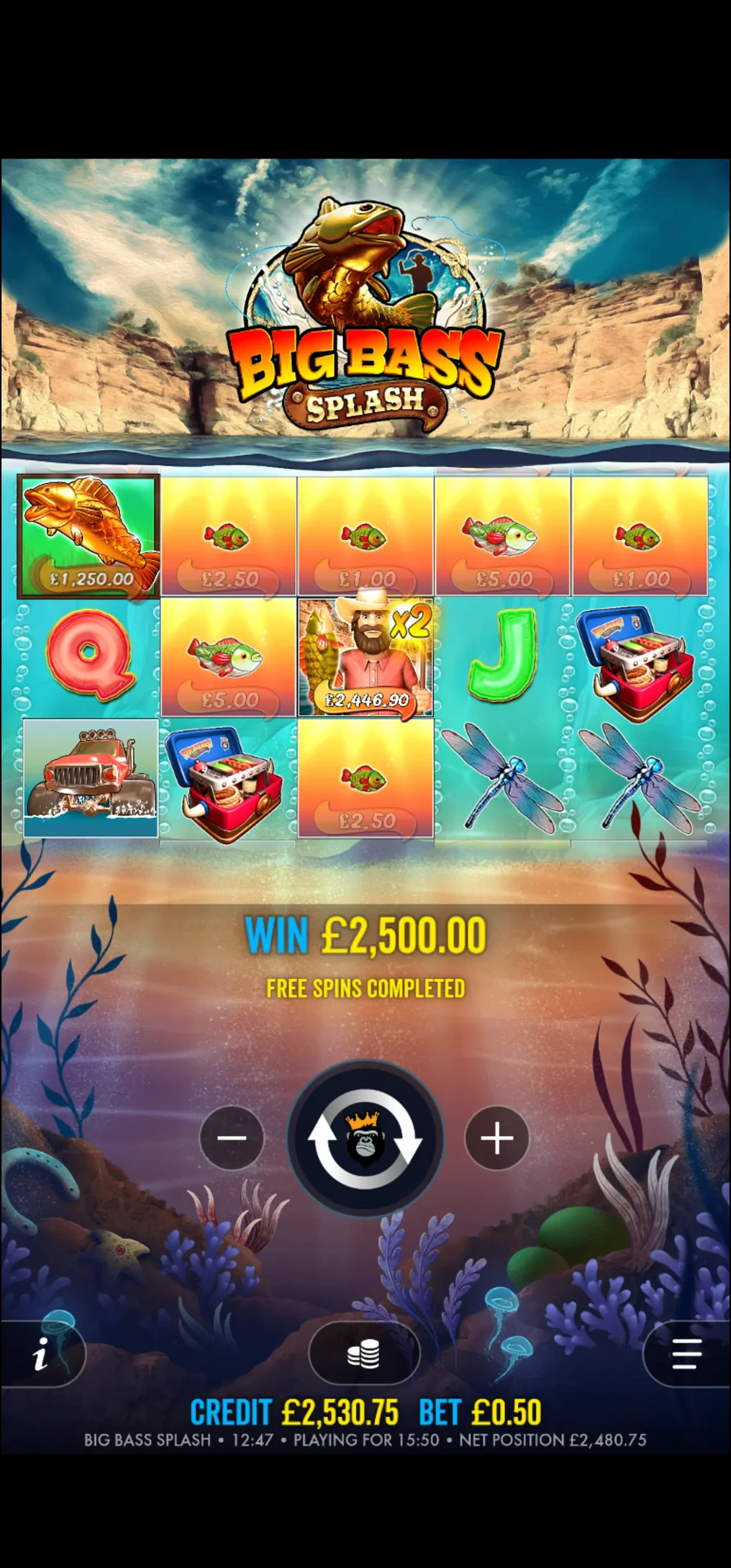 immagine Big Bass Splash Accesso