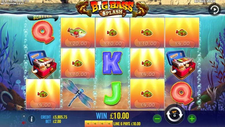 immagine Big Bass Splash Login